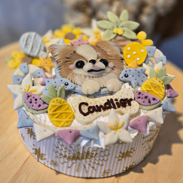 似顔絵ケーキ – DOG CAKE Candlier